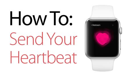 send heartbeat on apple watch.